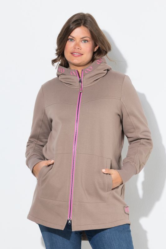 Veste en molleton, capuche et manches longues