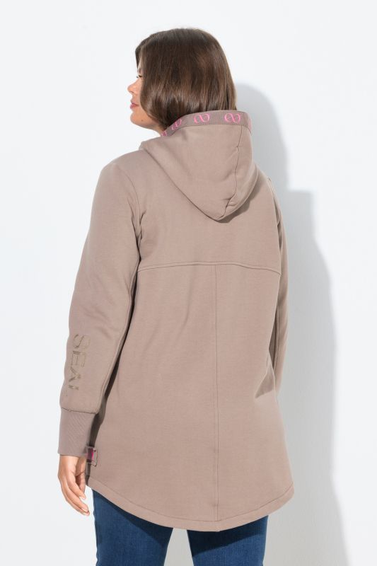 Veste en molleton, capuche et manches longues