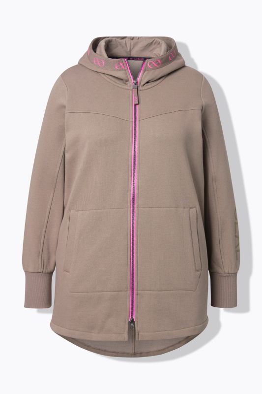 Veste en molleton, capuche et manches longues