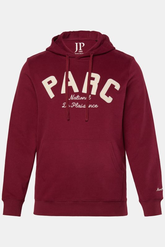 Sweat-shirt à capuche JP 1880, broderies et flocages, poche kangourou - jusqu'au 8 XL