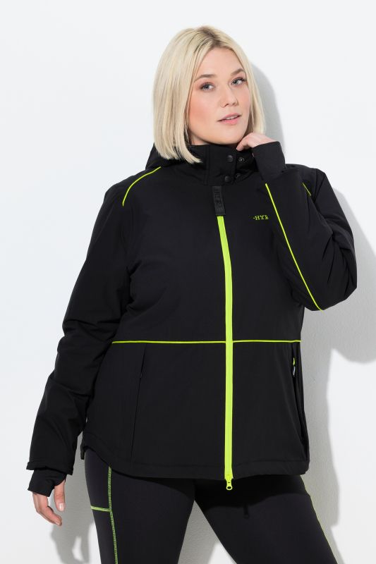 Veste technique HYPRAR, imperméable, à capuche et fermeture à glissière à double curseur