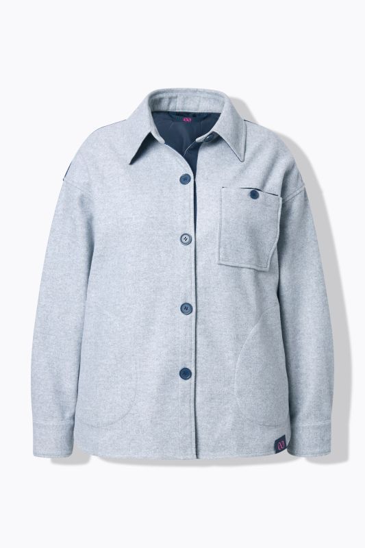 Veste/surchemise en flanelle, manches longues
