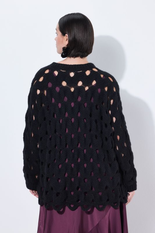 Pull en grosse maille
