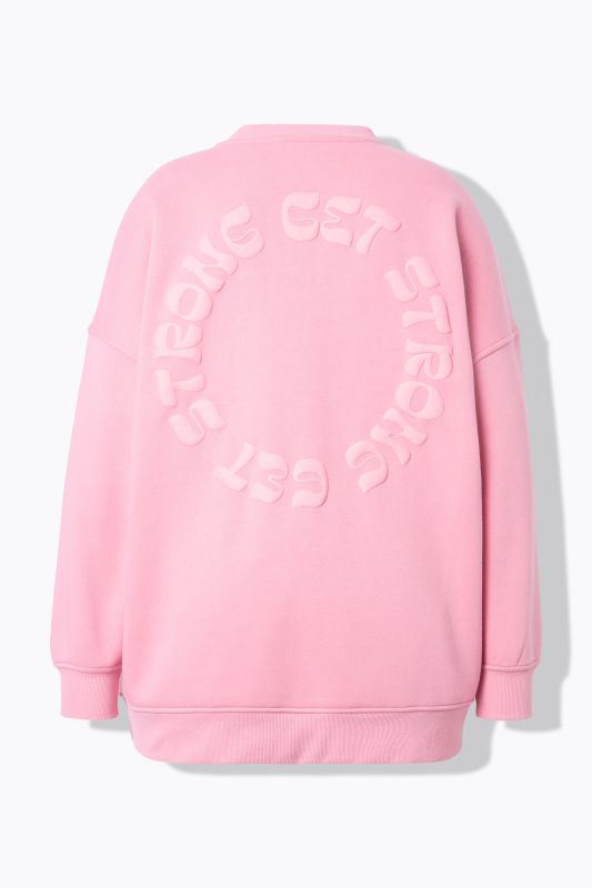 Sweat-shirt oversize, imprimé au dos