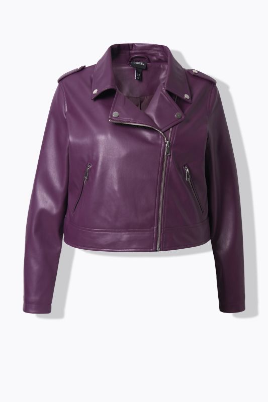 Veste en similicuir
