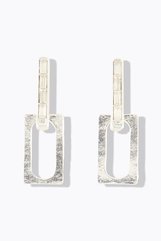 Boucles d'oreille, maillons et pierres fantaisie