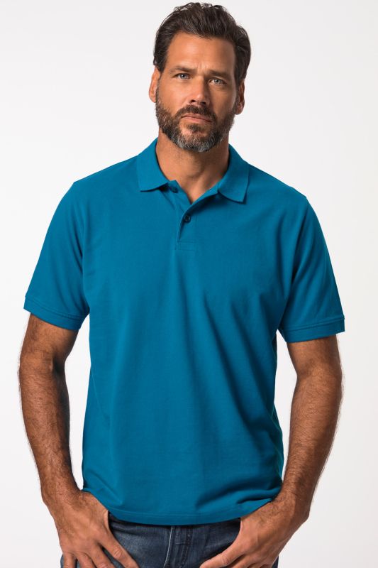 Polo en piqué, manches courtes, collection Basic - jusqu'au 10 XL