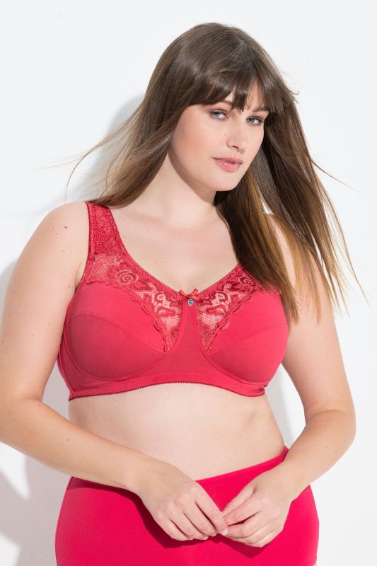 Soutien-gorge de maintien Kelly. Modèle sans armatures, dentelle - bonnets C-E