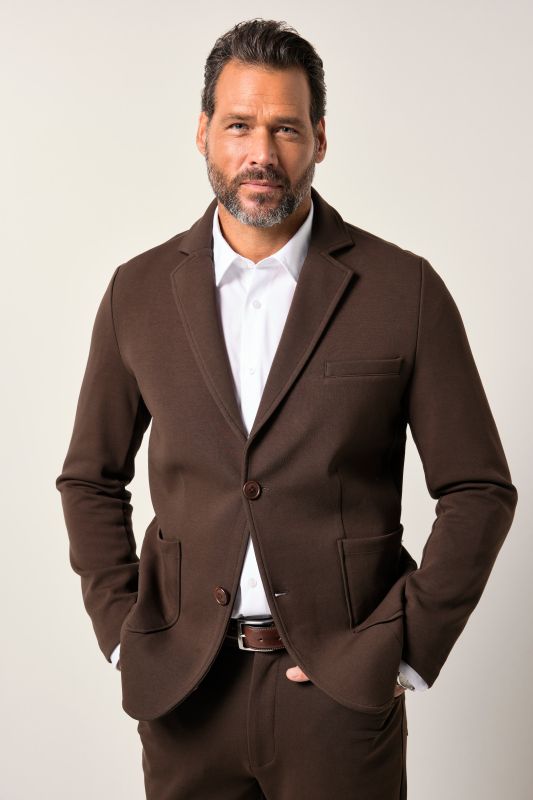 Veston en jersey JP 1880 avec finition FLEXNAMIC®, collection Business, combinable avec d’autres pièces de la gamme NEW YORK - jusqu'au 8 XL