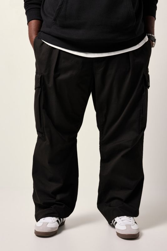 Pantalon cargo STHUGE, spécial ventre fort, coupe Baggy Fit - jusqu'au 74