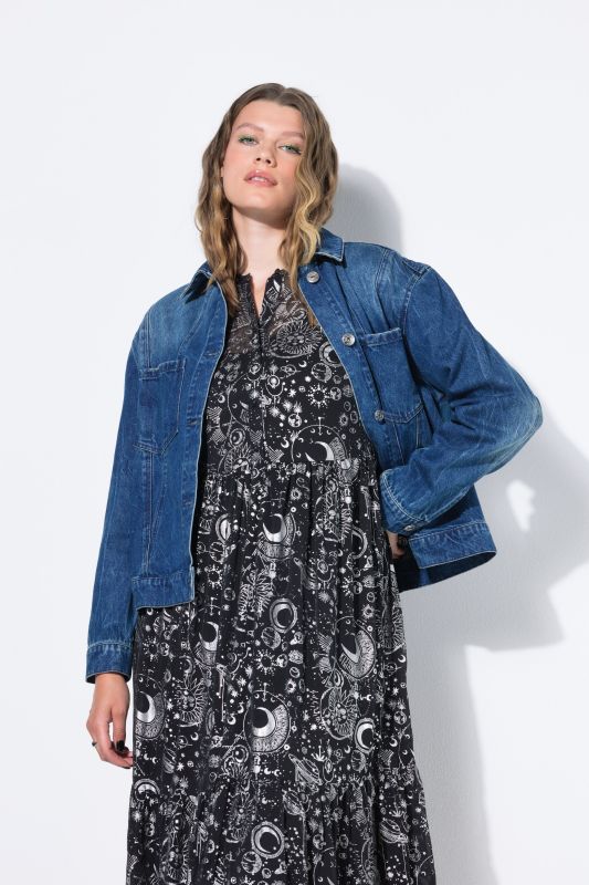 Veste en jean oversize