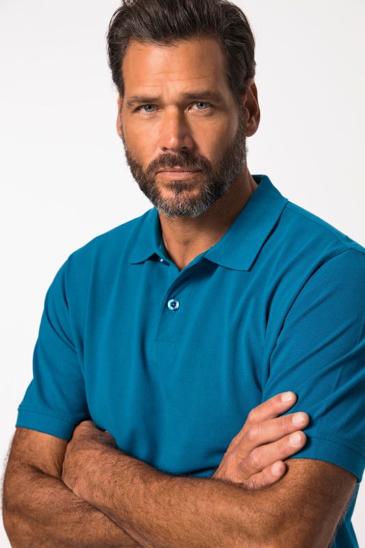 Polo en piqué, manches courtes, collection Basic - jusqu'au 10 XL