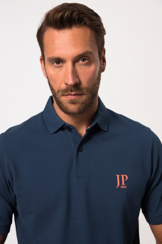Lot de 2 polos, collection Basic - coton piqué, peigné