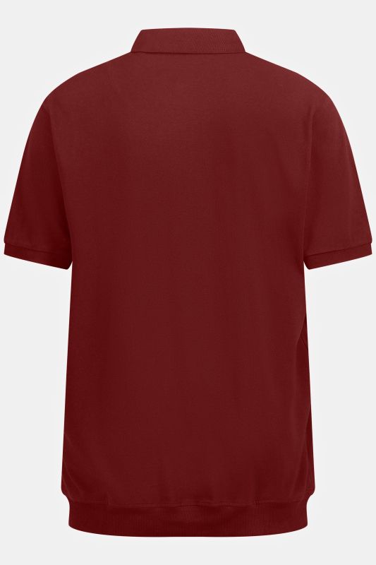 Polo en piqué à manches courtes, coupe ventre confort, collection Basic - du XXL au 10 XL