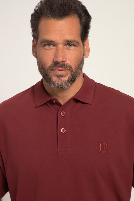 Polo en piqué à manches courtes, coupe ventre confort, collection Basic - du XXL au 10 XL