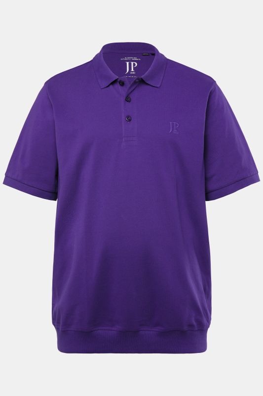 Polo en piqué à manches courtes, coupe ventre confort, collection Basic - du XXL au 10 XL