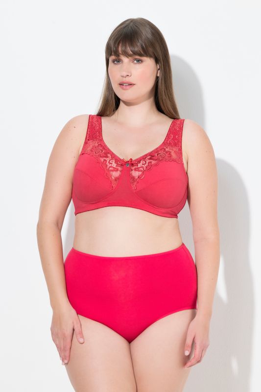 Soutien-gorge de maintien Kelly. Modèle sans armatures, dentelle - bonnets C-E