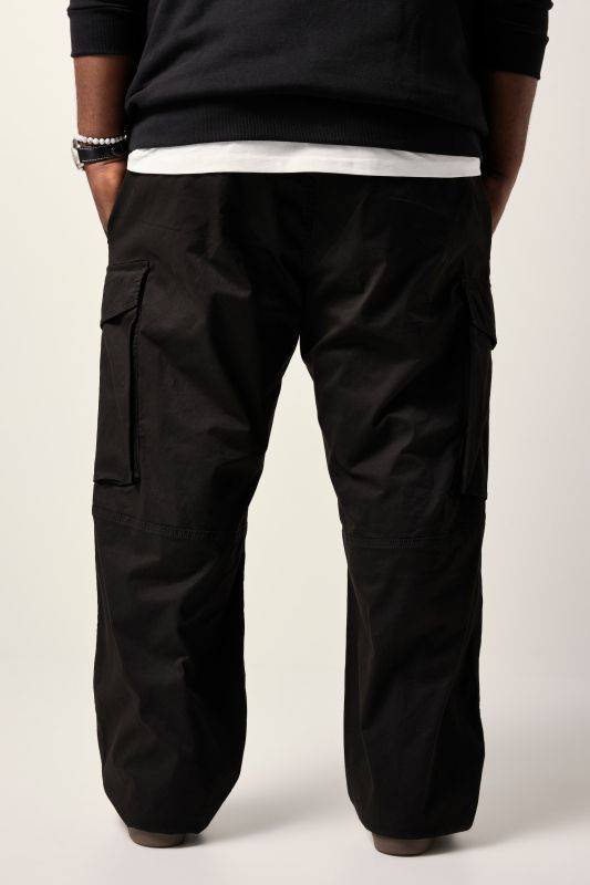 Pantalon cargo STHUGE, spécial ventre fort, coupe Baggy Fit - jusqu'au 74