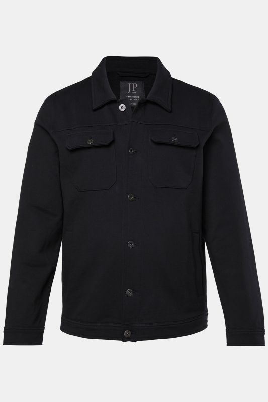 Veste en molleton JP 1880 esprit routier, 3 poches et imprimé dans le dos - jusqu'au 8 XL