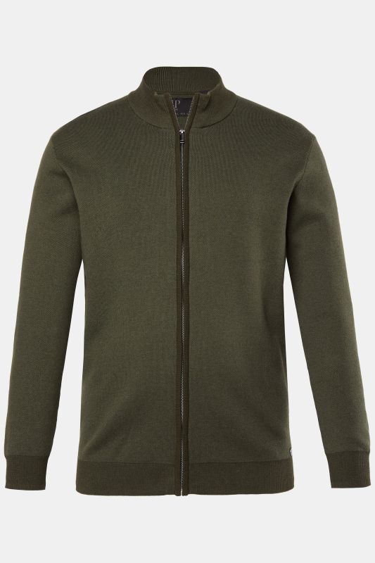 Cardigan JP 1880, col montant et maille CashmereTouch très douce – jusqu'au 7&nbsp