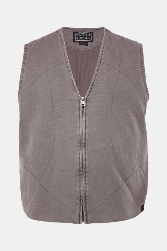 Gilet STHUGE en toile, rembourrage bien chaud - jusqu'au 8 XL