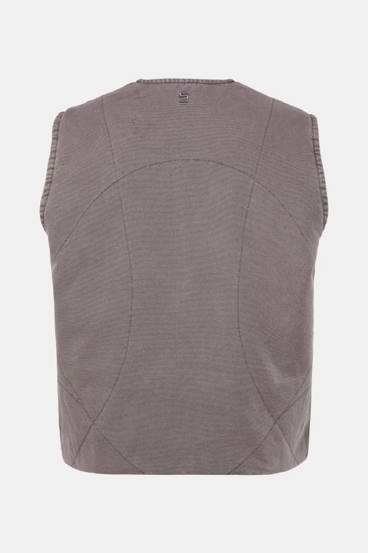 Gilet STHUGE en toile, rembourrage bien chaud - jusqu'au 8 XL