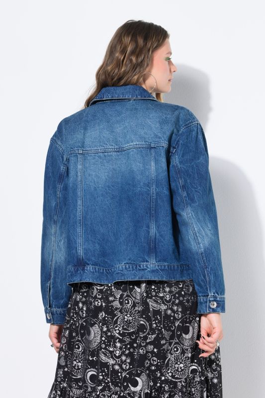 Veste en jean oversize