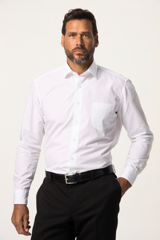 Ceinture en véritable cuir pleine fleur, collection Business - jusqu'à 170 cm