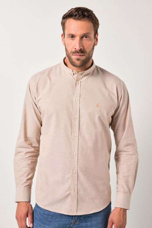 Chemise Oxford JP AWARE à manches longues, vêtement durable en coton bio certifié GOTS - jusqu'au 8 XL