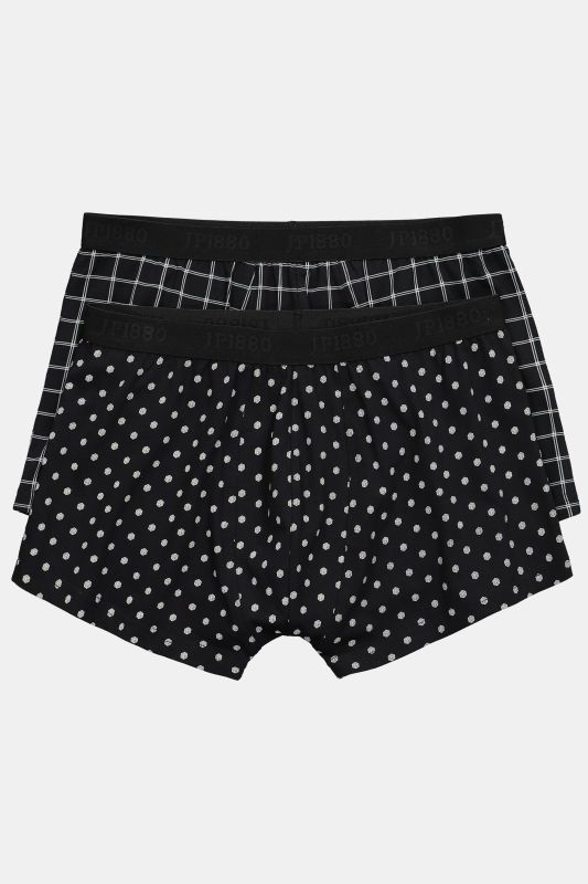 Lot de 2 caleçons JP 1880, finition FLEXNAMIC® et label OEKO-TEX, sous-vêtements - jusqu'au 8&nbsp;XL