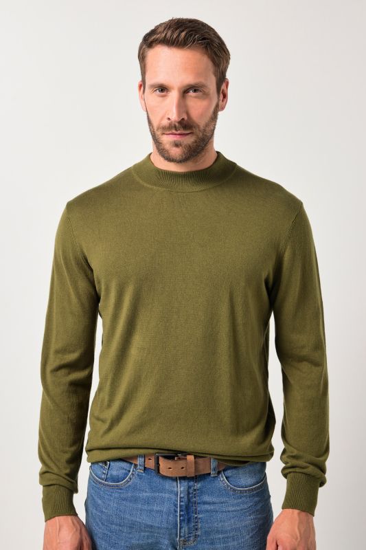 Pull à col montant JP AWARE en matériaux recyclés - jusqu'au 7 XL