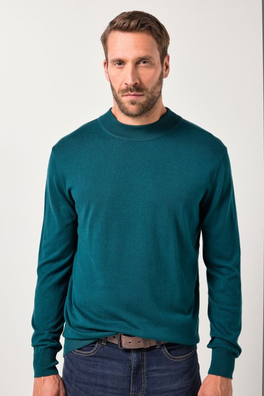 Pull à col montant JP AWARE en matériaux recyclés - jusqu'au 7 XL