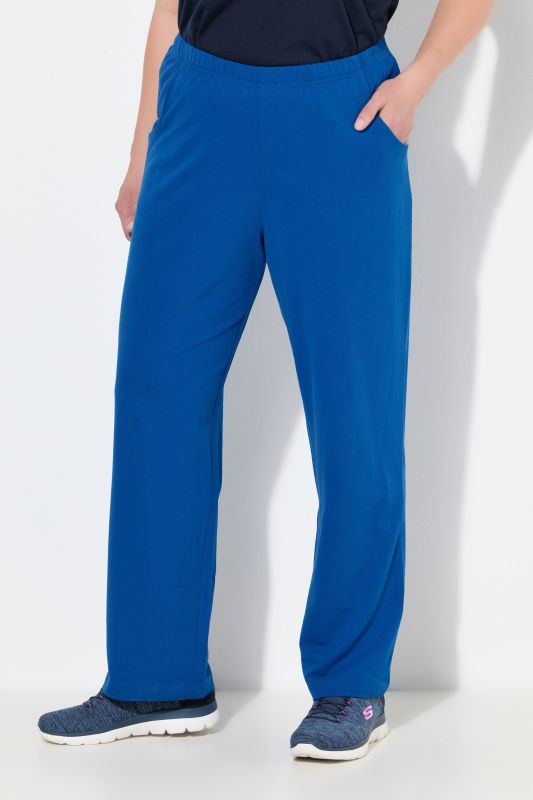 Pantalon de jogging, jambe droite et taille élastique