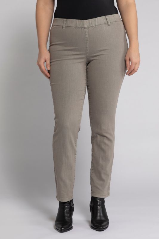 Jegging Sienna, ceinture élastique, passants, stretch