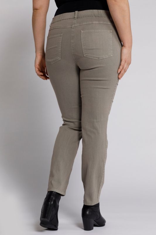 Jegging Sienna, ceinture élastique, passants, stretch