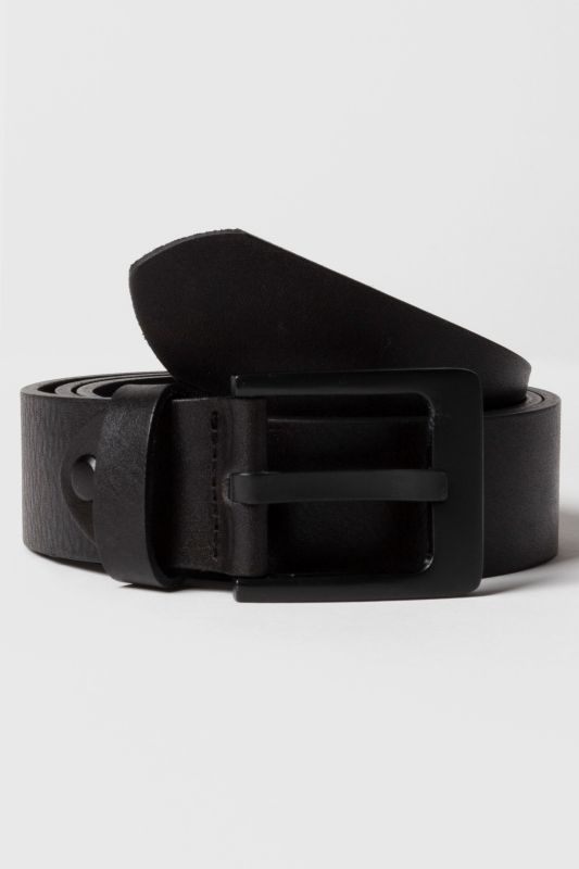 Ceinture en cuir, véritable cuir pleine fleur, boucle métallique