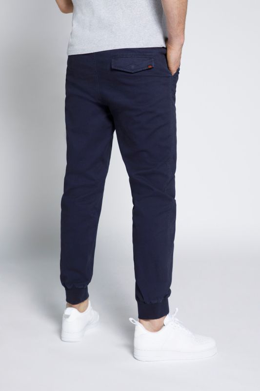 Pantalon à enfiler STHUGE, coupe Modern Fit, taille élastique, jusqu'au 8 XL