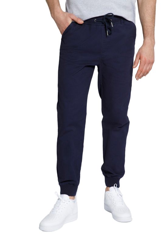 Pantalon à enfiler STHUGE, coupe Modern Fit, taille élastique, jusqu'au 8 XL
