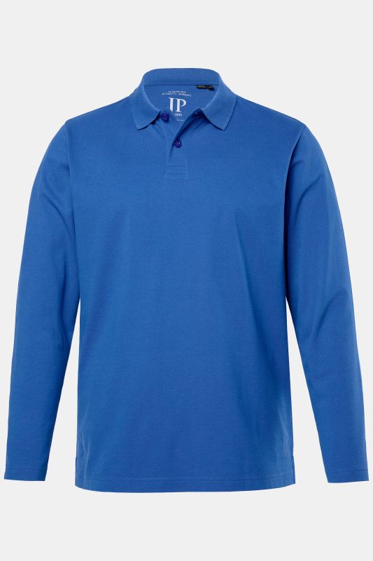 Polo JP 1880 en piqué, manches longues, collection Basic - jusqu'au 8 XL