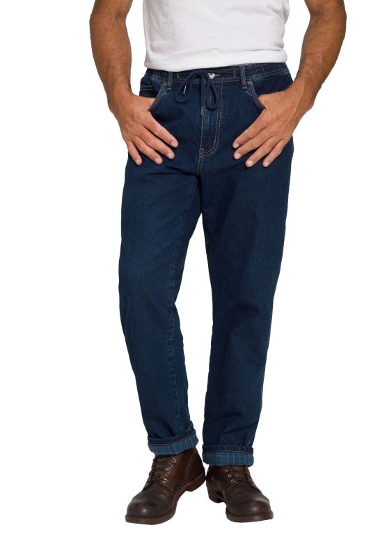 Jean thermique  en denim, à enfiler, coupe Straight Fit