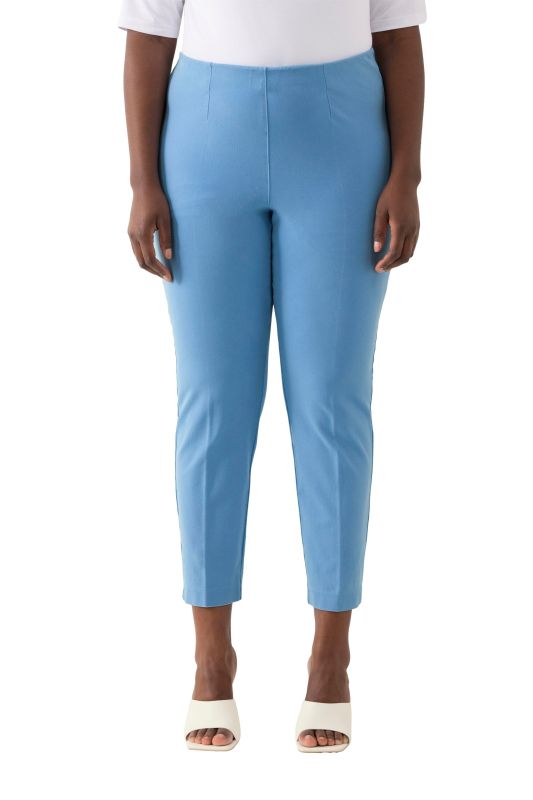 Pantalon 7/8 jambe étroite, taille élastique