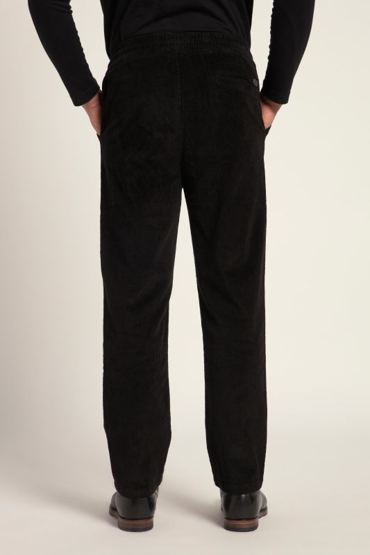 Pantalon en velours côtelé JP1880 à taille élastique et coupe Modern Fit – jusqu'au 7 XL