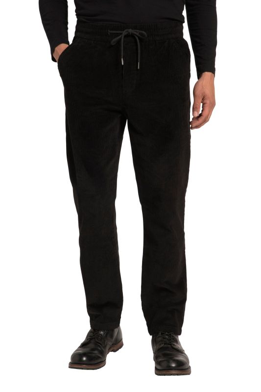 Pantalon en velours côtelé JP1880 à taille élastique et coupe Modern Fit – jusqu'au 7 XL