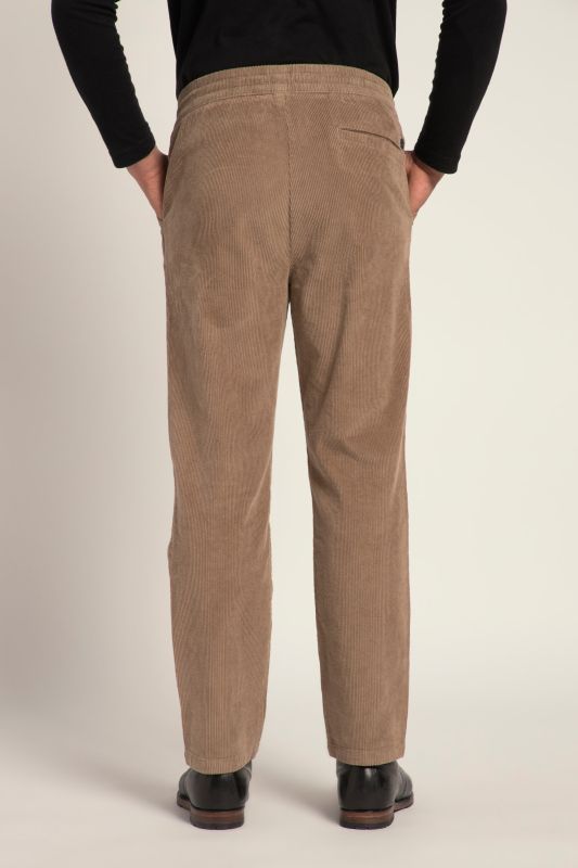 Pantalon en velours côtelé JP1880 à taille élastique et coupe Modern Fit – jusqu'au 7 XL