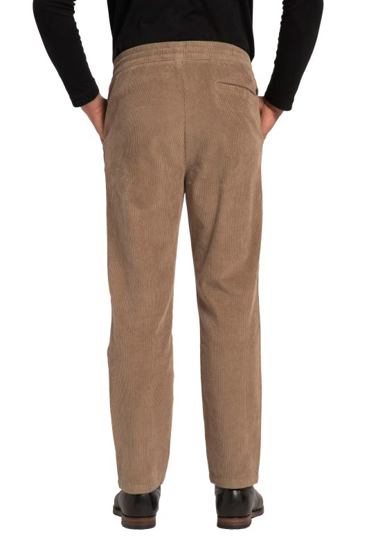 Pantalon en velours côtelé JP1880 à taille élastique et coupe Modern Fit – jusqu'au 7 XL