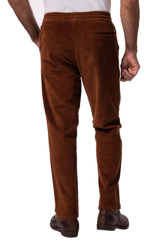 Pantalon en velours côtelé JP1880 à taille élastique et coupe Modern Fit – jusqu'au 7 XL