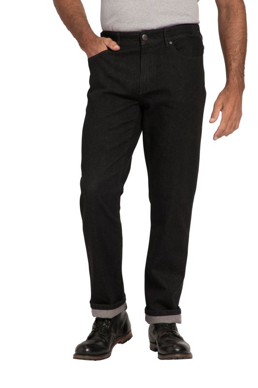 Jean Traveller à coupe Regular Fit, taille élastique sur les côtés - jusqu'au 38/74