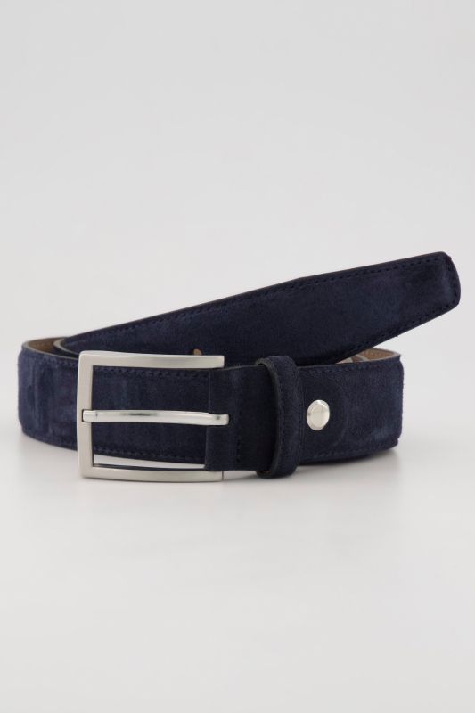 Ceinture en cuir velours véritable, jusqu'à 170 cm