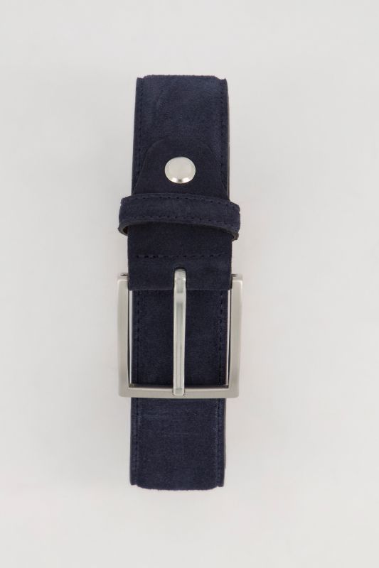 Ceinture en cuir velours véritable, jusqu'à 170 cm