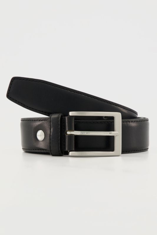 Ceinture en véritable cuir pleine fleur, collection Business - jusqu'à 170 cm